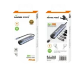 6-in-1 Hub Multi Functional Adapter Versatile Connectivity - Image 2