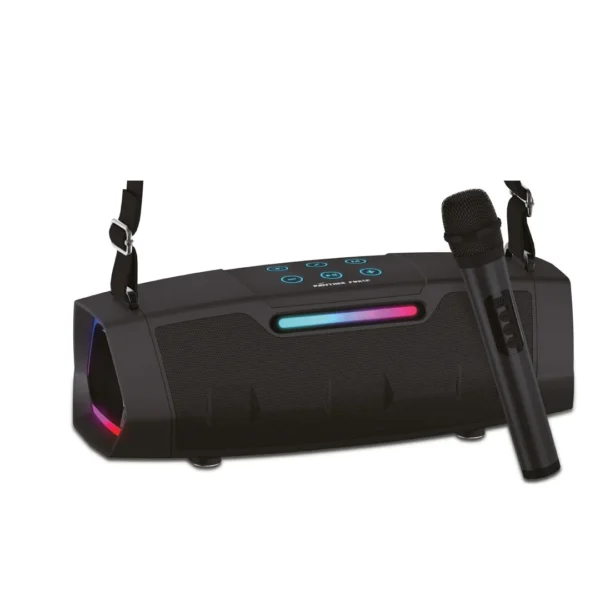Bluetooth Speaker with Handle & Microphone