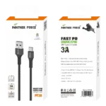 USB To Type-C 3A 2 Meter Cable For Samsung Galaxy S23 Ultra - Image 2